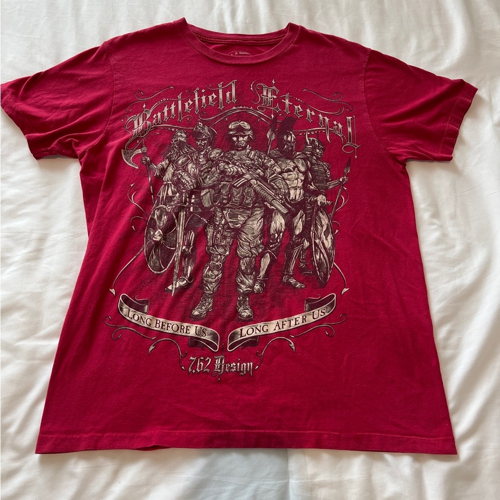 Vintage Battlefield Eternal Red Graphic Tee